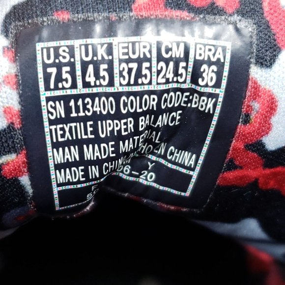 Bobs Women's Size 7.5 Black Bootie Sneakers Canvas - Picture 9 of 10